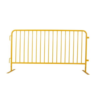 8.5 Ft Hot Dipped Queue Steel Crowd Control Barrier Fence with Flat Base