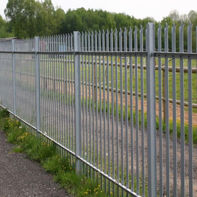 ข่าว บริษัท ล่าสุดเกี่ยวกับ W โปรไฟล์ wrought iron palisade รั้วประตูโรงงาน  1
