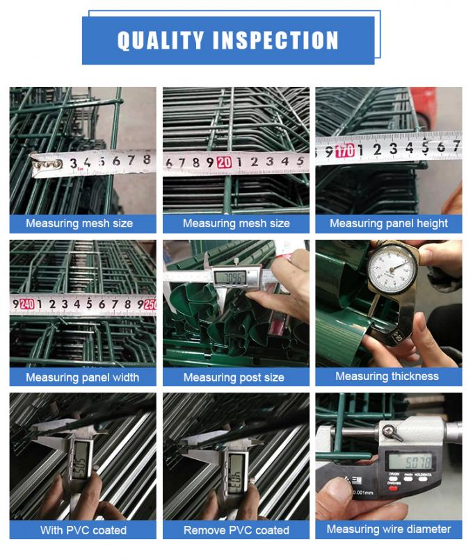 ข่าว บริษัท ล่าสุดเกี่ยวกับ ม้วนบนสามเหลี่ยมดัด BRC รอยลวดตาข่ายรั้ว  2