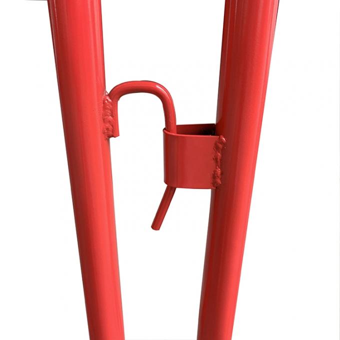 สนามบินแสดงสินค้า โลหะกั้นรั้ว ความสูง 40 นิ้ว 4