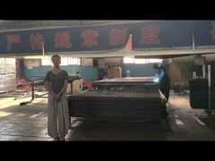 หนองเหมืองการกัดกร่อน สะสมเต็ม 1.83 * 2.5m Mesh Panel Fencing ในการผลิต