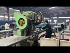 กระบวนการผลิตเสาตกปลาชุบสังกะสี 50*70 มม.