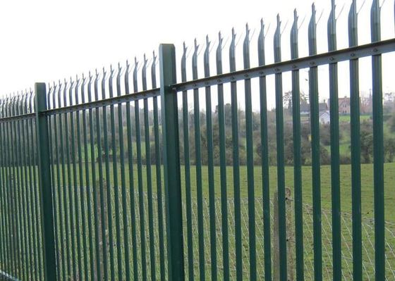 6ft Height Powder Coated Steel Welded Wire Garden Fence 2670mm  width