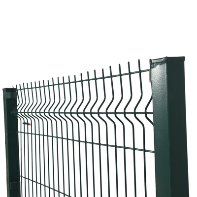 ภายนอก 3d กว้าง Pvc ผิวเคลือบ Welded Wire Mesh รั้วสําหรับสวนและการปกป้องฟาร์ม 3d รั้ว