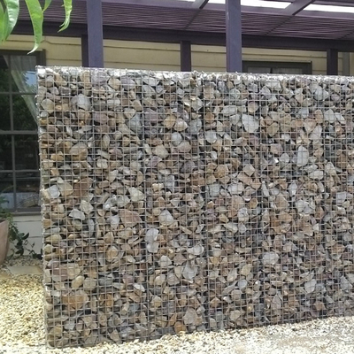 การผสมผสาน 1-6 มิลลิเมตร Gabion ระบบรั้วต่อต้านการกัดกร่อน