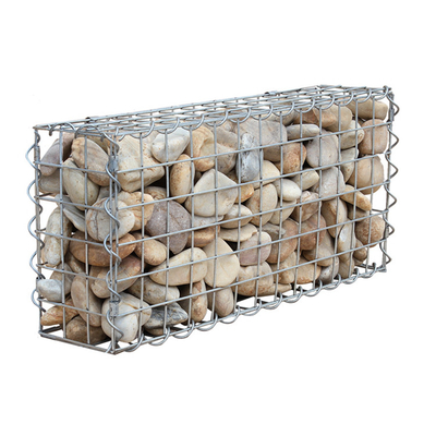 การผสมผสาน 1-6 มิลลิเมตร Gabion ระบบรั้วต่อต้านการกัดกร่อน