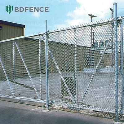 9 10 Gauge 5ft 6ft 7ft 8ft 10ft Powder Coated Galvanized Chain Link รั้ว