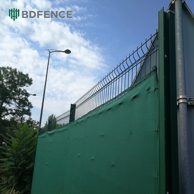 การประกอบง่าย PVC ผิวเคลือบ 3d สายไหม welded รั้ว Mesh สําหรับการรักษาความปลอดภัยสวน