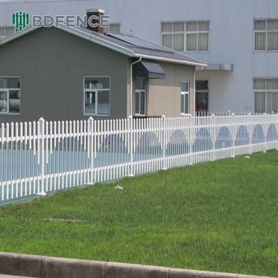 ISO 9001-2008 สายรั้วโลหะด้านบนกระดาน สายรั้วเหล็กท่อต่ํา