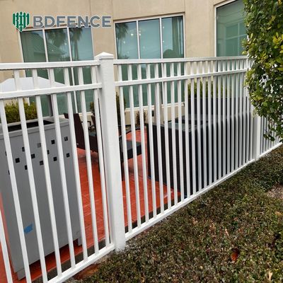 สามารถปรับปรุงได้ อัลลูมิเนียมโมเดิร์น ท่อเหล็ก guardrails-Eco-Friendly กันน้ํา ป้องกันการขโมย ป้องกันความปลอดภัย