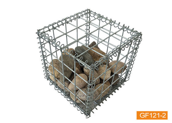 Hot Dip Galvanized 2x1x1 Stone Retaining Box Wall Gabion Fence System