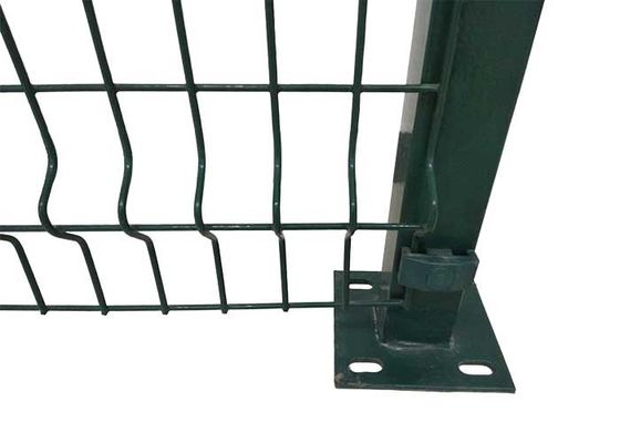 การปรับปรุงคุณภาพสูงบ้านกลางแจ้ง 3D โลหะโค้ง welded สาย Mesh สวนรั้วสําหรับรั้ว แพนเอล PVC เขียวรั้ว