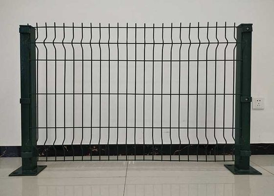 โรงงานผู้ผลิต Chain Link Farm Fencing Hot Dip Galvanized Roll 3d Welded Wire Mesh Fence Trellis พานลักษณะสวน