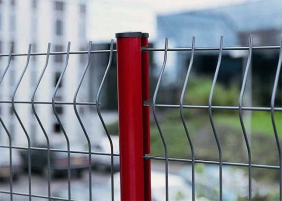 โรงงานผู้ผลิต Chain Link Farm Fencing Hot Dip Galvanized Roll 3d Welded Wire Mesh Fence Trellis พานลักษณะสวน