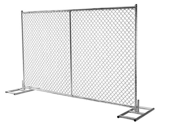 อเมริกาที่ถอดออกได้ 12ftx6ft Temp Construction Fence