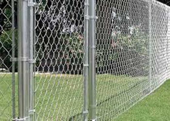 1 นิ้วเหล็กกระดาษโซ่ Link รั้ว Hook Mesh ฟาร์ม