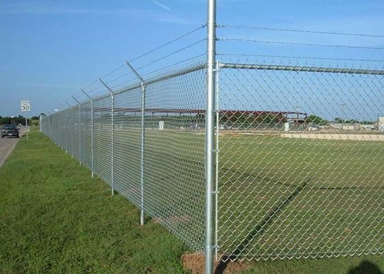 1 นิ้วเหล็กกระดาษโซ่ Link รั้ว Hook Mesh ฟาร์ม