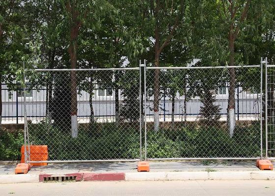 2.1*2.4m โครงสร้างเคลื่อนไหว สถานที่กระปุกร้อน ออสเตรเลีย แผ่นรั้วชั่วคราว