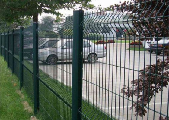 Triangle Bend 3d Curved Welded Wire Fence Panels