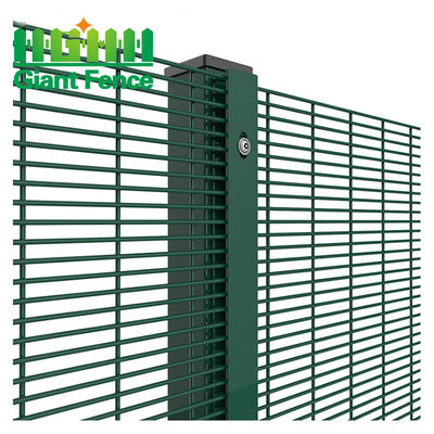 2.4m 358 Anti Climb Security Fencing ป้องกันตาข่ายตัดสำหรับสวนที่อยู่อาศัย