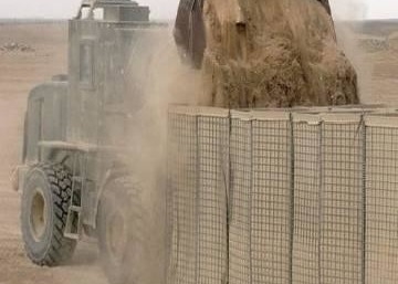 กล่องเกเบี้ยนชุบสังกะสี 4.0 มม. Bastion Barrier Flood Wall