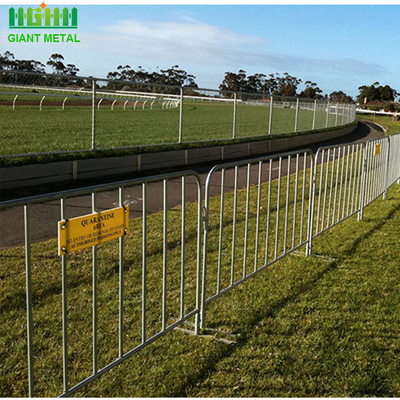 งานคอนเสิร์ตสำหรับงานหนัก เหล็กชุบสังกะสี Barricade Removablve Feet