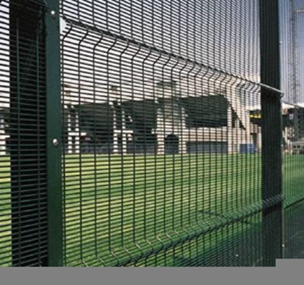 Anti Theft Galvanized Clearvu 358 ฟันดาบตาข่ายโลหะพลาสติก
